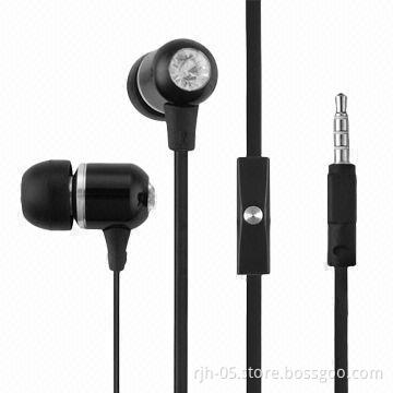 Fashionable in-ear colorful earphones with high quality